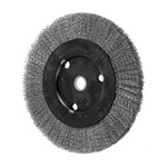 6" CRIMP WIRE WHEEL NRW .012 SS 5/8-1/2