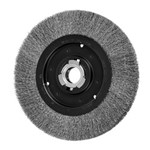 10" CRIMP WIRE WHEEL MED .012 SS 2 KEYED