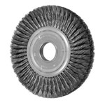 10" KNOT WHEEL BRUSH DBL ROW .012 CS 2