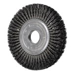 10" KNOT WHEEL BRUSH DBL ROW .023 CS 2