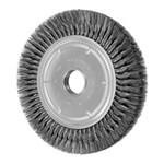 12" KNOT WHEEL BRUSH DBL ROW .016 CS 2