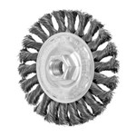 4"X.014X5/8-11 CS KNOT WIRE WHEEL