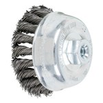 3-1/2 CUP BRUSH .020 CS 3/8-24 EXT