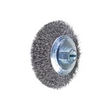 4-1/2 BEVEL BRUSH .014 CS 5/8-11 ED NUT