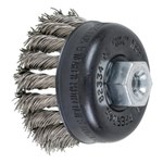 2-3/4 WIRE CUP BRUSH .020 SS 3/8-24 EXT