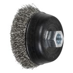 3-1/2X.014X5/8-11 CRIMPED CUP BRUSH