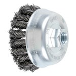 3-1/2 KNOT CUP BRUSH .014 CS 5/8-11 EXT