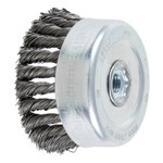 4" WIRE CUP BRUSH .020 CS 5/8-11 INT