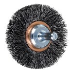 2" SHK MTD WHEEL BRUSH .008 CS 1/4SHK