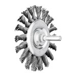 3" KNOT WHEEL BRUSH .020 CS 1/4SHK