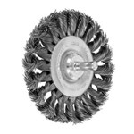 3-1/4X.014 KNOT WIRE WHEEL (1/4SHK)