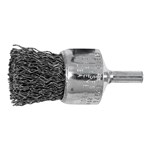 1" CRIMP WIRE END BRUSH .020 CS 1/4SHK