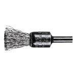 1/2 WIRE END BRUSH .014 SS 1/4SHK