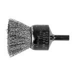 1" .0104 SS CRIMP WIRE END BRUSH