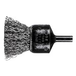 1X.014 SS WIRE END BRUSH 1/4 SHANK