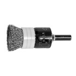 3/4 BANDED WIRE END BRUSH .006 SS 1/4SHK