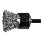 1" COATED CUP END BRUSH .010 SS 1/4SHK