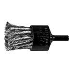 1" END BRUSH STRT CUP .010 SS 1/4SHK