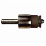 1/2 PILOT END BRUSH .004 SS 1/4 SHAFT