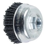 4" NYLON ABR CUP BRUSH 5/8-11 .040 80GR