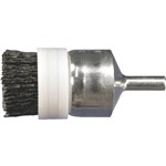 1" END BRUSH 1/4SHK .040 CERAM 80GR BAND