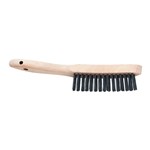 CURVE HNDL SCRATCH BRUSH 3X14 SS