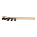 CURVE HNDL SCRATCH BRUSH 3X19 CS