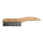 SHOE HNDL SCRATCH BRUSH 2X17 SS