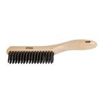 4X16 PLASTIC SHOE HANDLE WIRE BRUSH