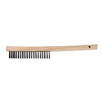 CURVE HNDL SCRATCH BRUSH ECONOMY 3X19 CS