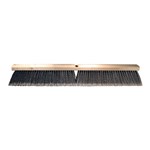 18" FINE FLOOR BRUSH SILVER PLASTIC