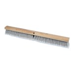 30" FINE FLOOR BRUSH SILVER PLASTIC