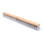 36" FINE FLOOR BRUSH SILVER PLASTIC