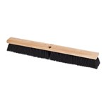 24" MED FLOOR BRUSH BLACK TAMPICO