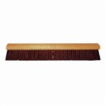 24"" CRS FLOOR BRUSH BROWN POLYFILL