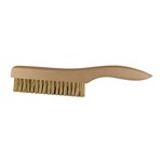 BRASS SHOE HANDLE PLATERS BRUSH