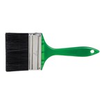 4" WALL BRUSH BLACK POLY GREEN PLASTIC