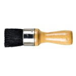 1-1/2 STENCIL BRUSH BLACK BRISTLE WOOD