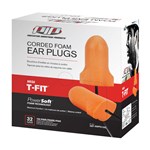 PK100 MEGA T-FIT EAR PLUGS CORDED 32 DB