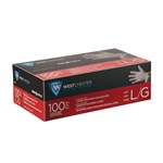 PK100 7MIL PF LATEX TEXT GLOVE L