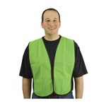 HI-VIS YELLOW MESH SAFETY VEST