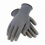 13G GREY POLYESTER PU COATED GLOVE 2XL