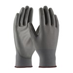 13G GREY POLYESTER PU COATED GLOVE 2XL