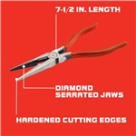 7-1/8 CHAIN NOSE PLIERS