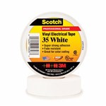 35 3/4X66FT VINYL ELECTRICAL TAPE WHITE