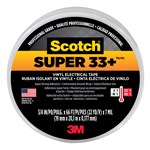 SUPER 33+ 3/4X66FT VINYL ELECTRICAL TAPE