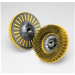 4-1/2X5/8-11 80X BRISTLE DISC YELLOW