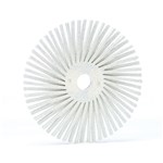 3X3/8 P120 WHITE RADIAL BRISTLE DISC