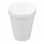 10OZ FOAM CUP PK25