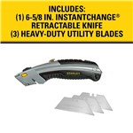 INSTANT CHANGE RETRACTABLE KNIFE